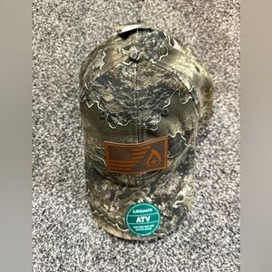 Realtree Excape Legacy ATV NWT baseball cap - with leather-style badge